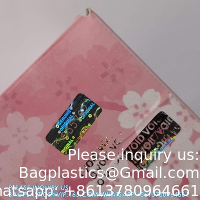 Authentic Hologram Labels/Stickers Silver Transfer Tamper Evident Security Warranty Void Seals/Stickers High Security