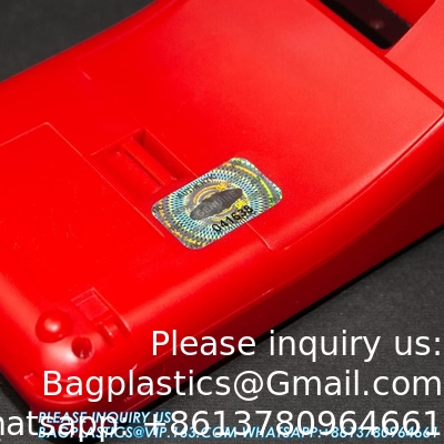 Authentic Hologram Labels/Stickers Silver Transfer Tamper Evident Security Warranty Void Seals/Stickers High Security