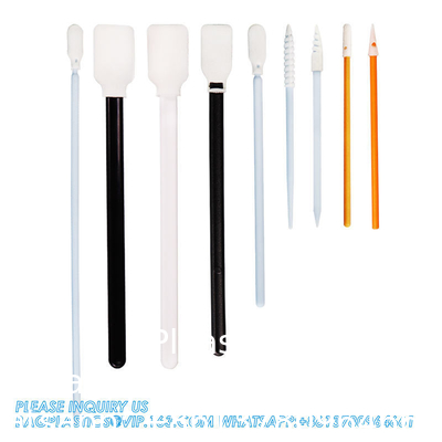 Disposable Lint Free Printer Head Foam Cleaning Printhead Swabs Sponge Stick For Inkjet