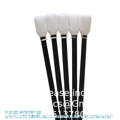 Disposable Lint Free Printer Head Foam Cleaning Printhead Swabs Sponge Stick For Inkjet