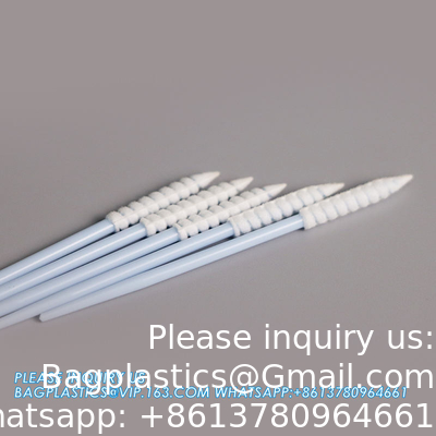 Disposable Lint Free Printer Head Foam Cleaning Printhead Swabs Sponge Stick For Inkjet