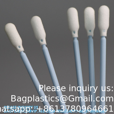 Disposable Lint Free Printer Head Foam Cleaning Printhead Swabs Sponge Stick For Inkjet