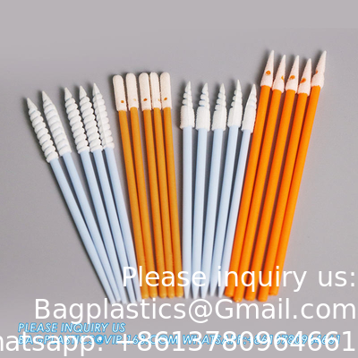 Disposable Lint Free Printer Head Foam Cleaning Printhead Swabs Sponge Stick For Inkjet