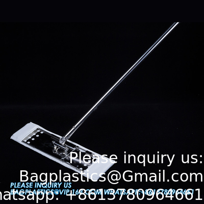 Microfibre Lint Free Replaceable Mop Head ESD Anti-Static Cleanroom Microfiber Cleaning Mop Wipe