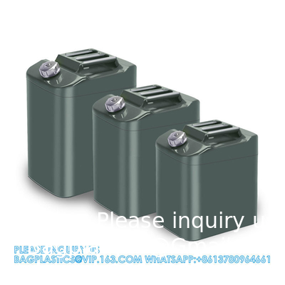 Metal 60 Liter Jerry Can 60l Steel Jerry Cans Gasoline Tank Jerry Gas Can Holder Metal Lockable Jerry Can Mount Rack