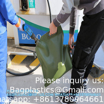 New Arrival Soft Collapsible Flexible TPU 5l Diesel Fuel Oil Bladder Tanks Fuel Storage Flexitank Bladder
