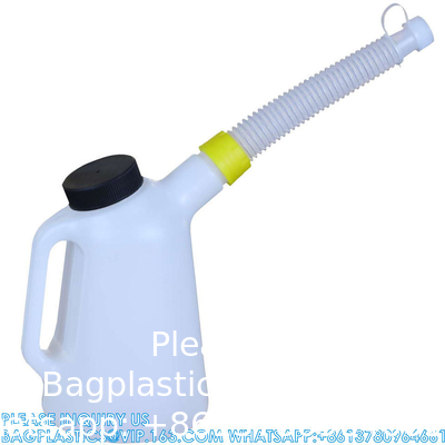 Red Color 2.5 Gallon Plastic Gas Jerry Can 10 Litre HDPE Gasoline Diesel Fuel Container Flexible Spout