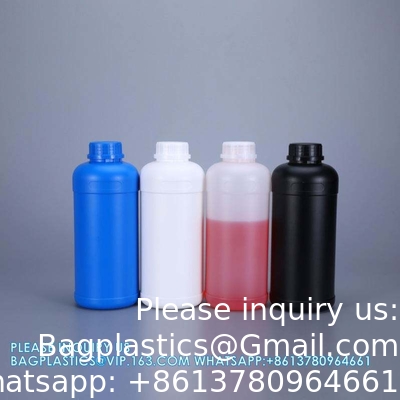 Empty Plastic Lab Liquid Medicine Bottle Chemical Reagent Container Bottle With Screw Lid