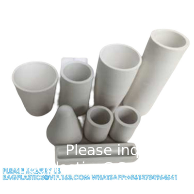 Alumina Al2o3 Ceramic Crucible High Alumina Material Glass Melting Crucible For Lab Laboratory