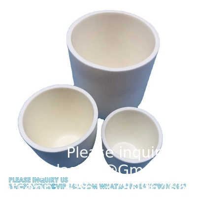 Alumina Al2o3 Ceramic Crucible High Alumina Material Glass Melting Crucible For Lab Laboratory