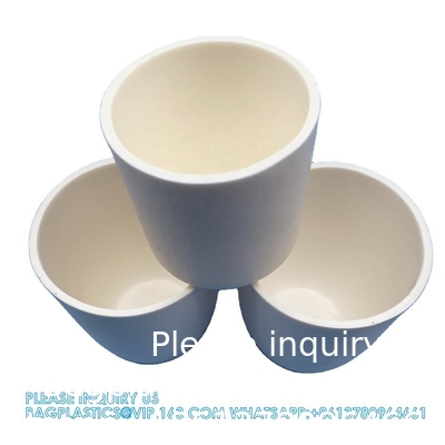 Alumina Al2o3 Ceramic Crucible High Alumina Material Glass Melting Crucible For Lab Laboratory