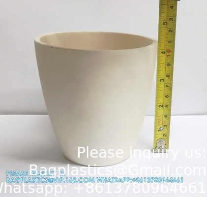 Alumina Al2o3 Ceramic Crucible High Alumina Material Glass Melting Crucible For Lab Laboratory