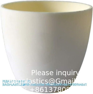 Alumina Al2o3 Ceramic Crucible High Alumina Material Glass Melting Crucible For Lab Laboratory