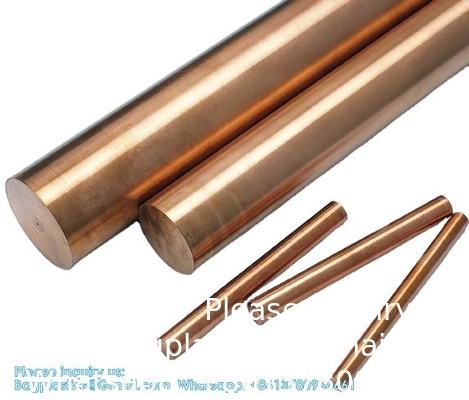 Solid Copper Rod Bare Pure Copper Round Rod Copper Bar Dia 8mm Brass Metal Rod 1/4&quot;(7mm) Dia 7.87&quot; Length CU