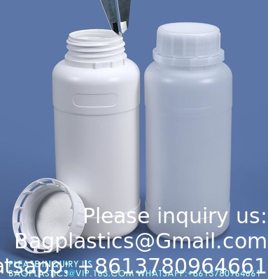 500ml 100ml Custom Logo Printing Square Plastic Bottle For Milk Liquid Packaging Pharmaceutical Bottle