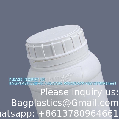 50ML-1000ML Thicken Plastic Fluorinated Bottles Chemical Organic Solvents Package Container