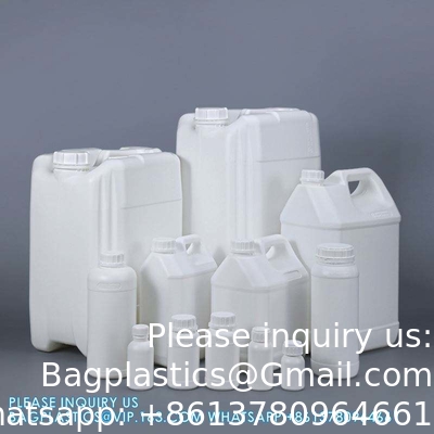 50ML-1000ML Thicken Plastic Fluorinated Bottles Chemical Organic Solvents Package Container