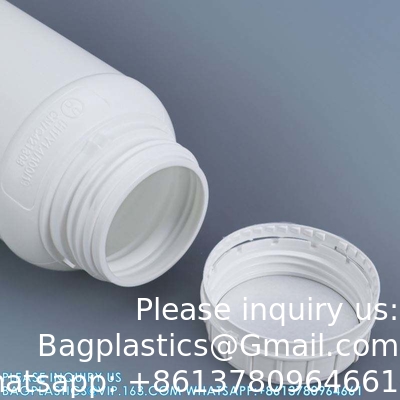 50ML-1000ML Thicken Plastic Fluorinated Bottles Chemical Organic Solvents Package Container