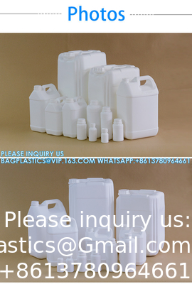 50ML-1000ML Thicken Plastic Fluorinated Bottles Chemical Organic Solvents Package Container