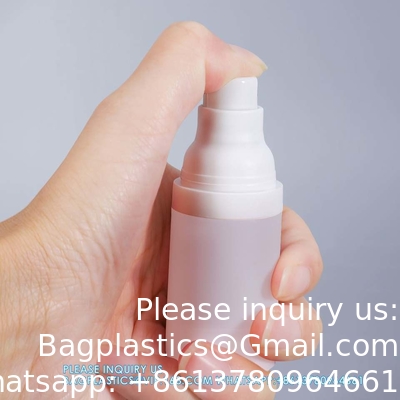 15ml 20ml 30ml 50ml Plastic Vacuum Bottle Pharmaceutical Lotion Cosmetic Cream Packaging Containers