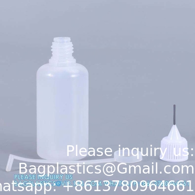 30ML Empty Translucent Plastic Dropper Bottle For Eye Wholesale Plastic Squeeze Dropper Glue Bottle With Point