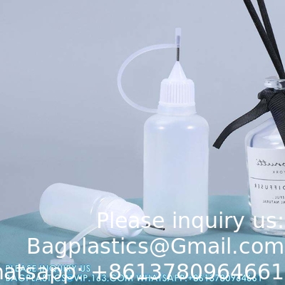 30ML Empty Translucent Plastic Dropper Bottle For Eye Wholesale Plastic Squeeze Dropper Glue Bottle With Point