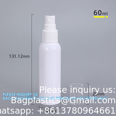 Medical Liquid Packaging 50ml 60ml 100ml sustainable Plastic Bottle With Spray Pump Head For Anti-Inflammatory Mist