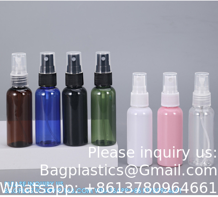 Medical Liquid Packaging 50ml 60ml 100ml sustainable Plastic Bottle With Spray Pump Head For Anti-Inflammatory Mist