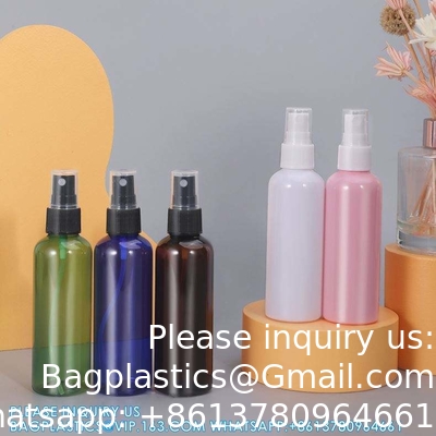 Medical Liquid Packaging 50ml 60ml 100ml sustainable Plastic Bottle With Spray Pump Head For Anti-Inflammatory Mist