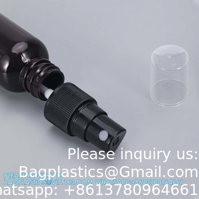 Medical Liquid Packaging 50ml 60ml 100ml sustainable Plastic Bottle With Spray Pump Head For Anti-Inflammatory Mist