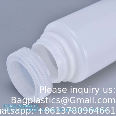 Wholesale 5ml PP Durable Small Round Brown And White Plastic Bottle Food Grade Private Label Medicine Liquid Packaging