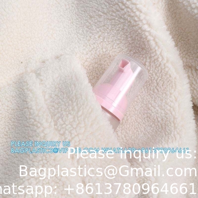 Wholesale 80ml Hand Wash Bottles Clear Cosmetic Plastic Pet Foam Pump SPRAYER Soap Container Cosmetic storage Packing