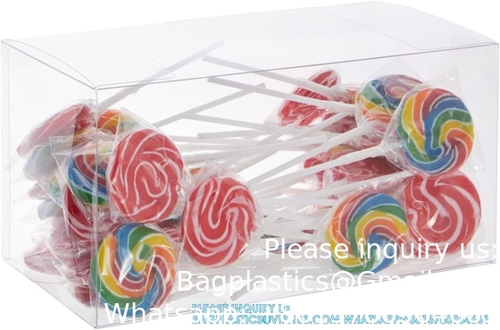 Clear Gift Favor Boxes Candy Gift Box Clear Rectangle Box Transparent Candy Box Chocolate Cookies Treat Boxe
