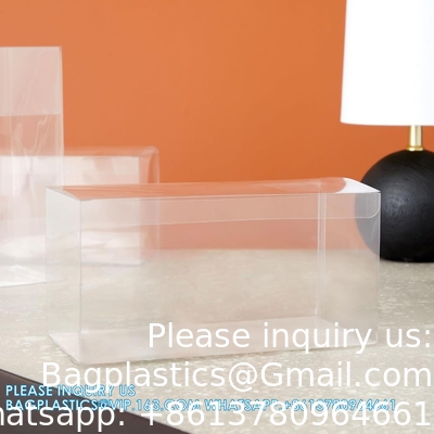 Clear Gift Favor Boxes Candy Gift Box Clear Rectangle Box Transparent Candy Box Chocolate Cookies Treat Boxe