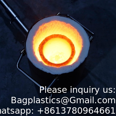 Clay Graphite Crucible For Metal Melting Casting Refining Gold Silver Copper Brass Aluminum