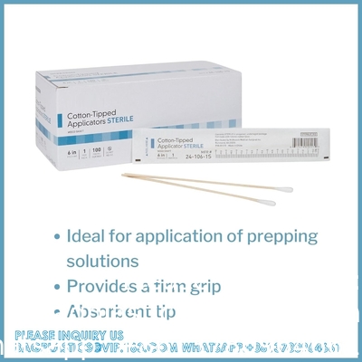 Sterile Head Medical Cotton Bud Swab Medical devices &amp; Supplies Medical Consumables Medical Disinfection Products