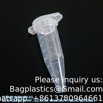 Sterilized 0.5ml 2ml Round Bottom Conical Microcentrifuges Tubes 1.5 Ml Centrifuge Laboratory Tube