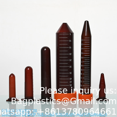 Sterile Amber 1.5ml Micro Centrifuge Microcentrifuge Tube Falcon Tube Conical Centrifuge Tubes 15mL, 100Pcs Sterile