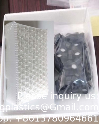 Pack of 100 Glass Vials with Black Phenolic Screw Caps (4ml, Clear) Dram Amber Glass Vials