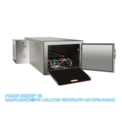 304 Stainless Steel Material 1 Seat Car Transport Morgue Freezer Manufacture Funeral Corpse Storage Cabinet
