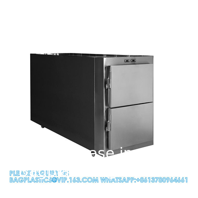 2 Rooms Morgue Fridge Cadaver Refrigerator Freezer With A Nice Price morgue freezer funeral supplies manufacture