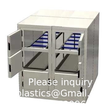 6 Rooms Dead Body Refrigerator Morgue Freezer Mortuary Equipment Morgue Coffin 6 Rooms Dead Body Freezer