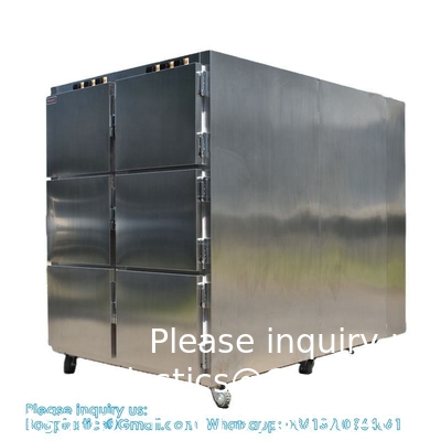 6 Rooms Dead Body Refrigerator Morgue Freezer Mortuary Equipment Morgue Coffin 6 Rooms Dead Body Freezer