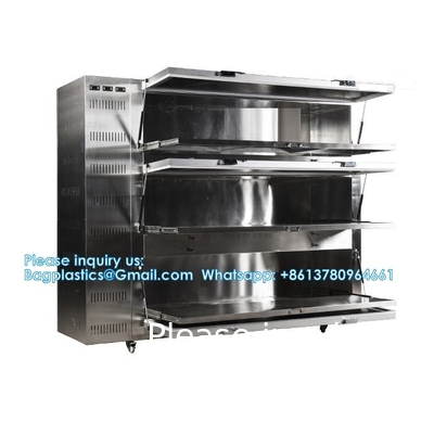 Side Open Individual Temperature Controller 3 Drawers Funeral Equipment Supplies Box Cooler Chamber Morgue Freezer
