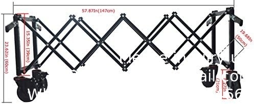 Carbon Steel Funeral Stretcher Truck Church Truck Casket Stand Trolley Cart Fordable Mortuary Supply Fordable Coffin
