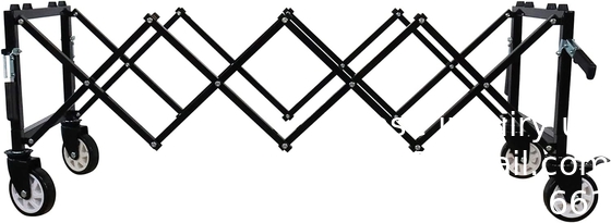 Carbon Steel Funeral Stretcher Truck Church Truck Casket Stand Trolley Cart Fordable Mortuary Supply Fordable Coffin