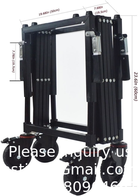 Carbon Steel Funeral Stretcher Truck Church Truck Casket Stand Trolley Cart Fordable Mortuary Supply Fordable Coffin