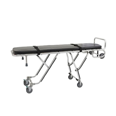 Coffin Accessories 304 stainless steel Custom Made Size Folding Funeral Stretcher Ambulance Stretcher Manufacture