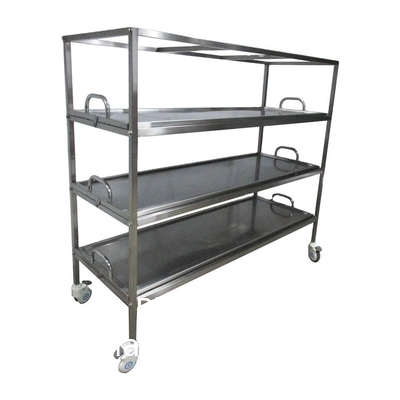 Stainless Steel 304/201 Morgue Equipment 3 12 Body Corpse Storage Rack body storage rack in metal Funeral home