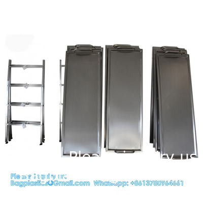Stainless Steel 304/201 Morgue Equipment 3 12 Body Corpse Storage Rack body storage rack in metal Funeral home